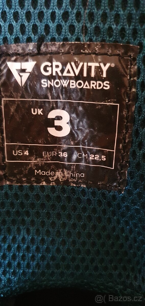 Snowboard gravity 120 + boty - 11
