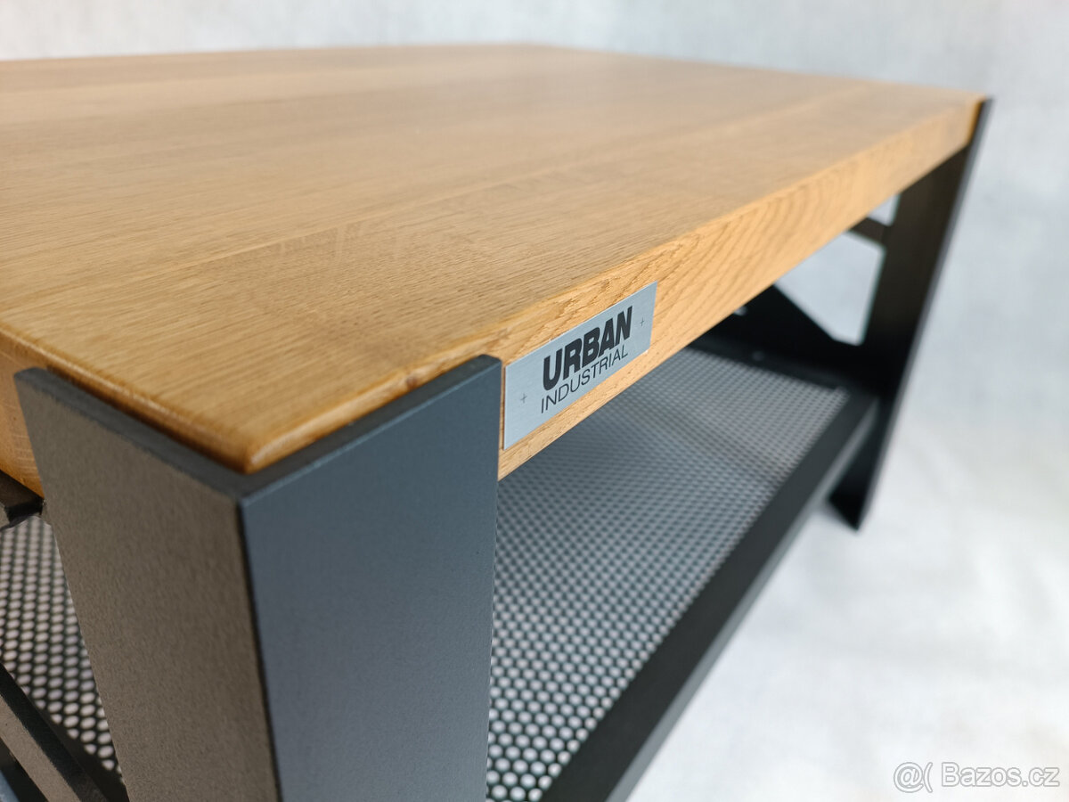 Konferenční stolek v industriálním stylu - 11