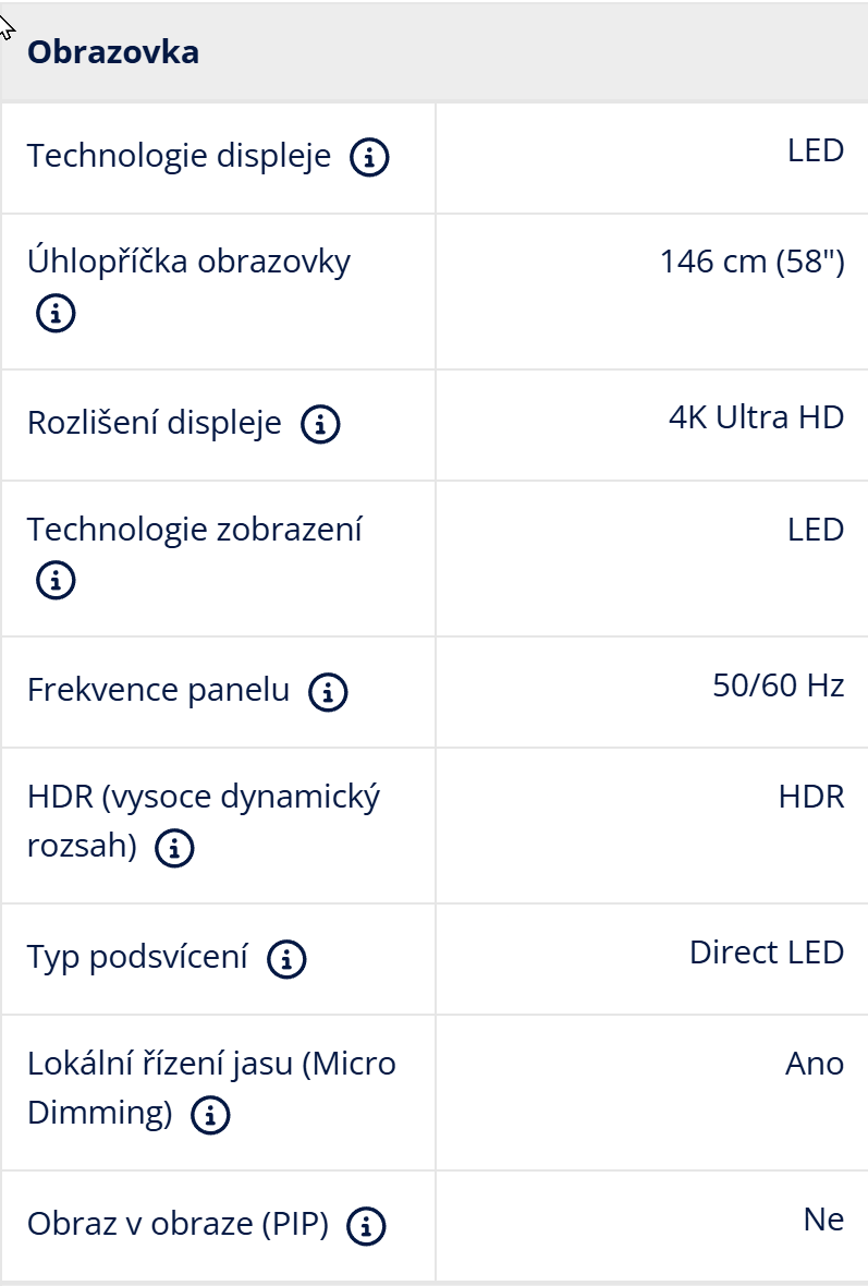 JVC LT‑58VA8035 58″ | UHD 4K, Android TV – Skvělý stav - 11