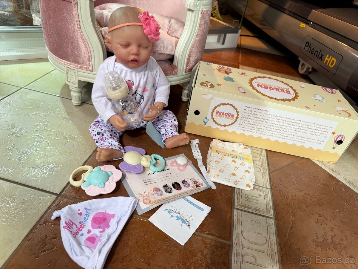 Reborn realistická holčička N.O.V.Á. - 11