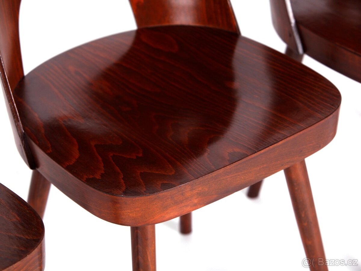 Jídelní židle O. Heardtl ve 100 % stavu, 4 kusy. - 11