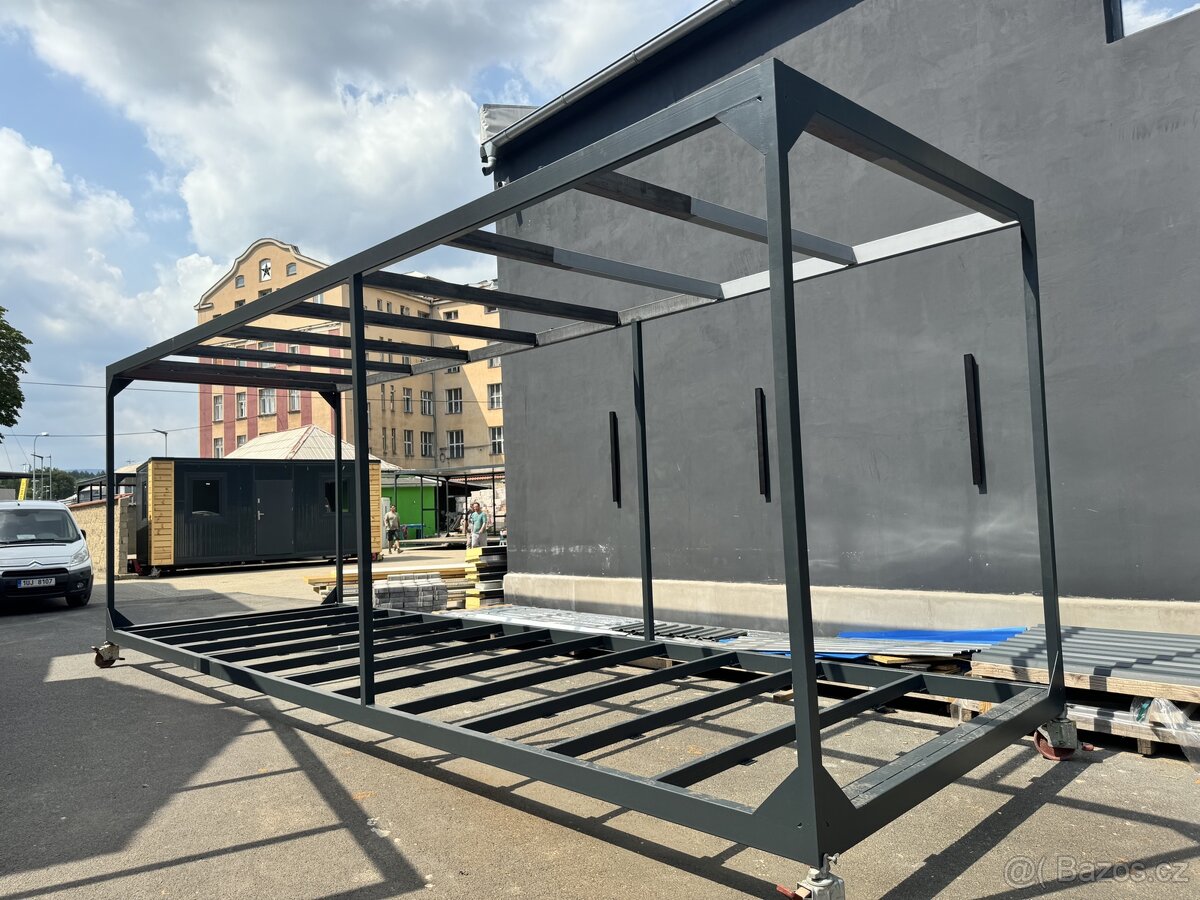 Chata 8x3 s terasou - 11