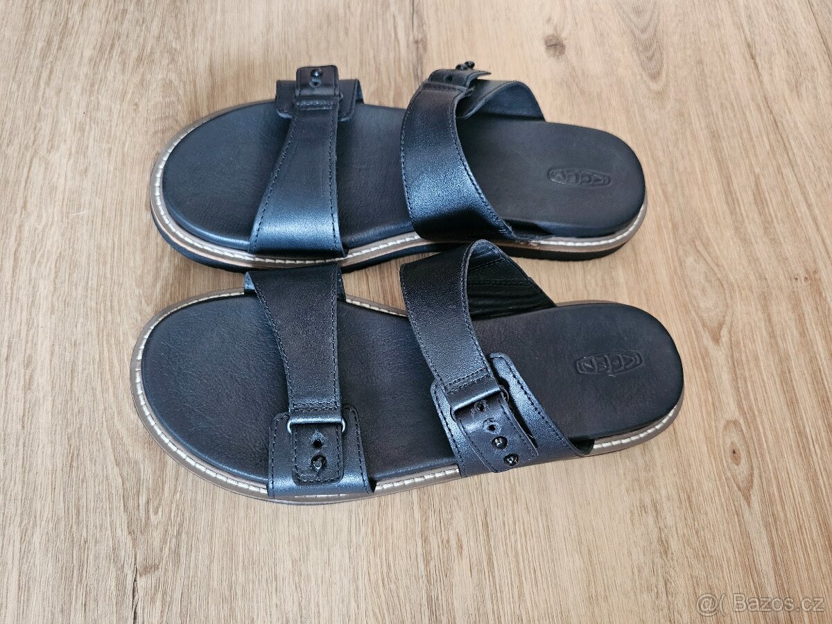 Kožené nazouváky Keen Lana Slide vel.41 - 11