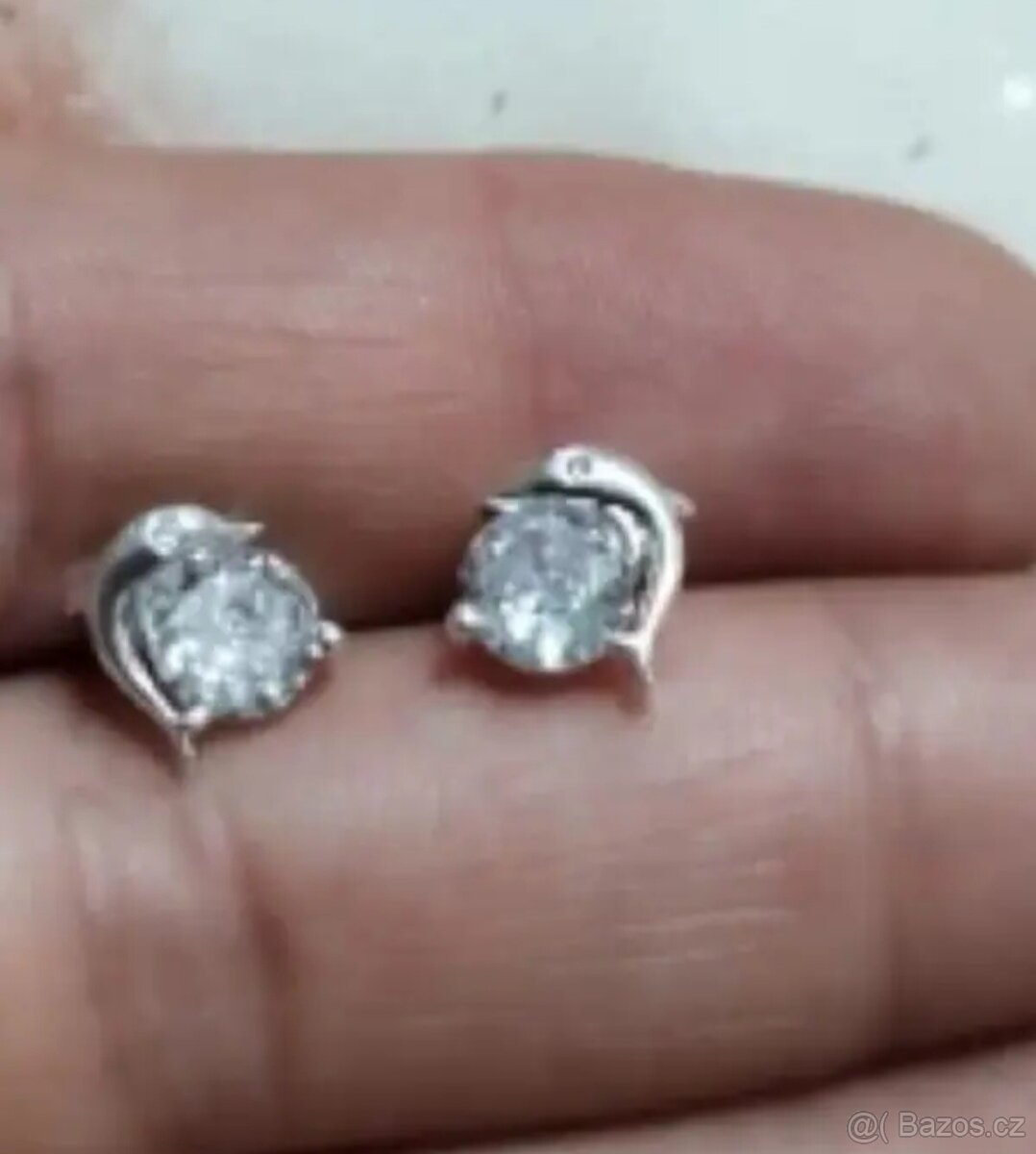 Nová dámská sada souprava šperků stříbrná delfín 925 - 11