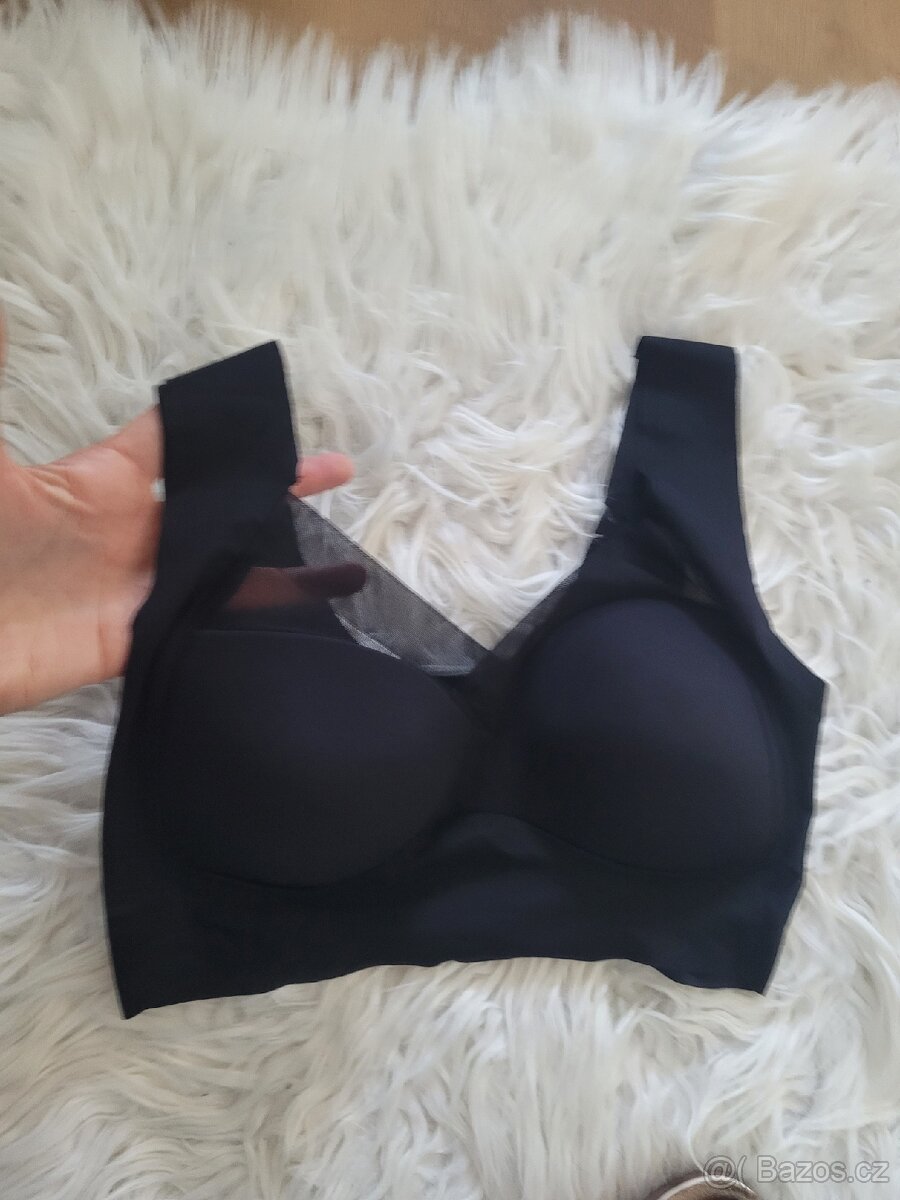 Nová dámská push up sportovní bralet podprsenka 75 B - 11
