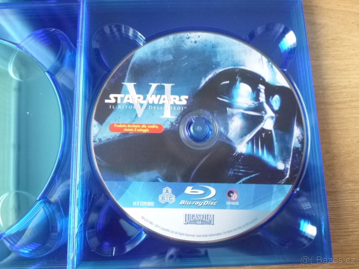 9disc STAR WARS epizoda I.-VI. cz dabing - 11
