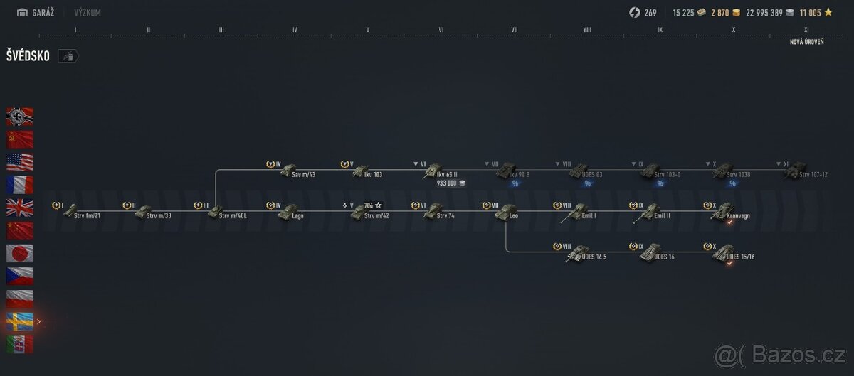 World of Tanks účet - 11