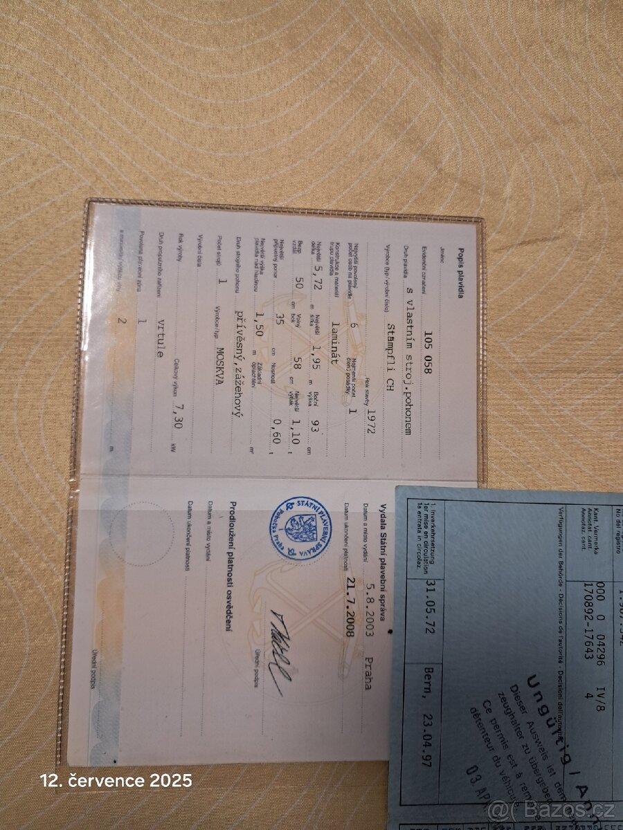 Kajutová loď Stämpfli - 11