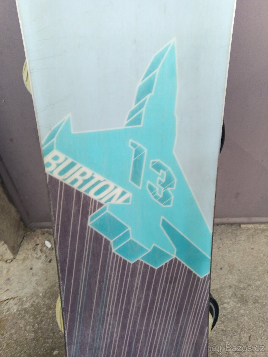 Snowboard zn. BURTON 141 cm-boty st.-26 cm.. - 11