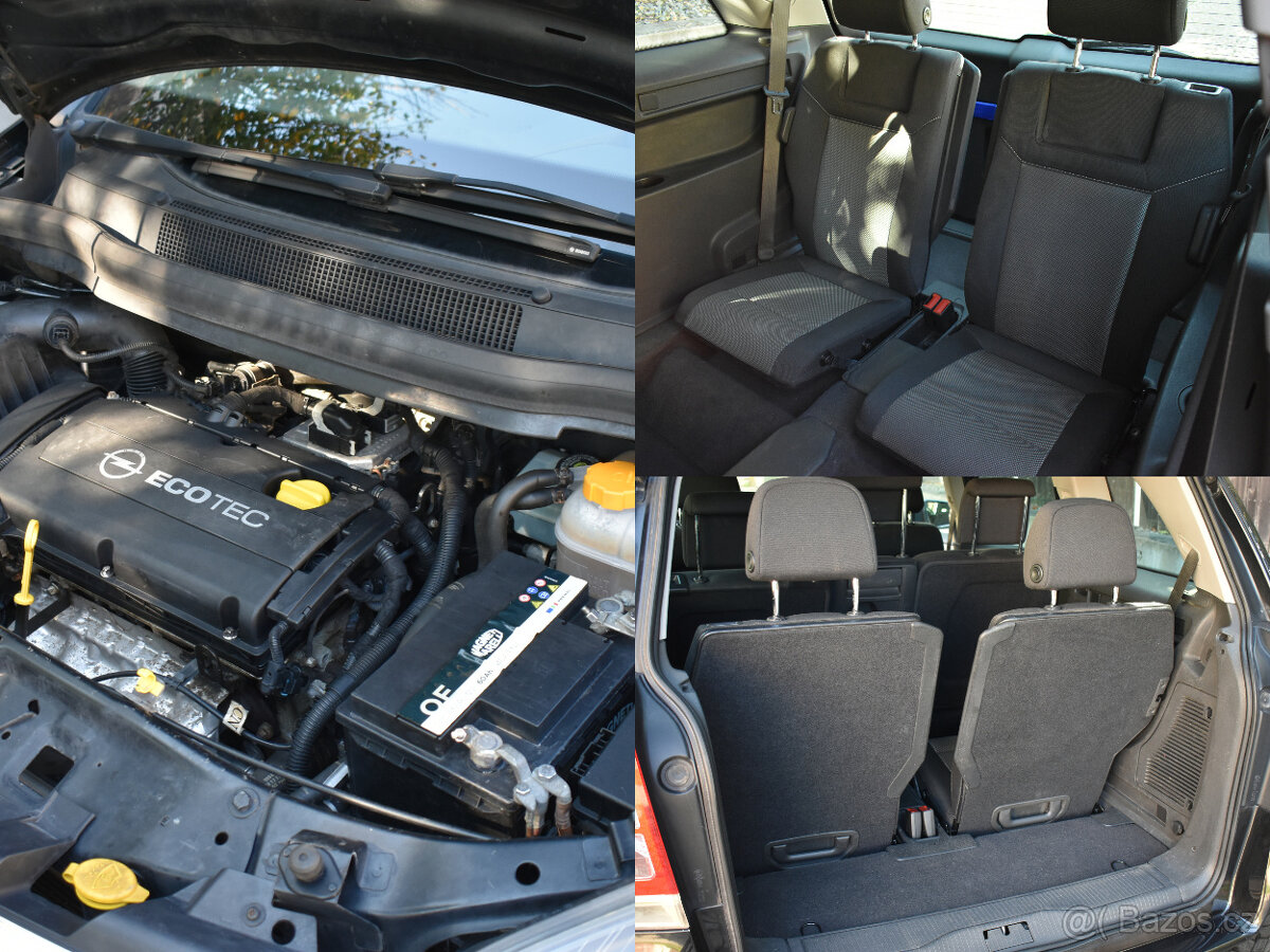 Opel Zafira 1.6i 85kW,rv.2013,152tkm,7míst,bez koroze - 11