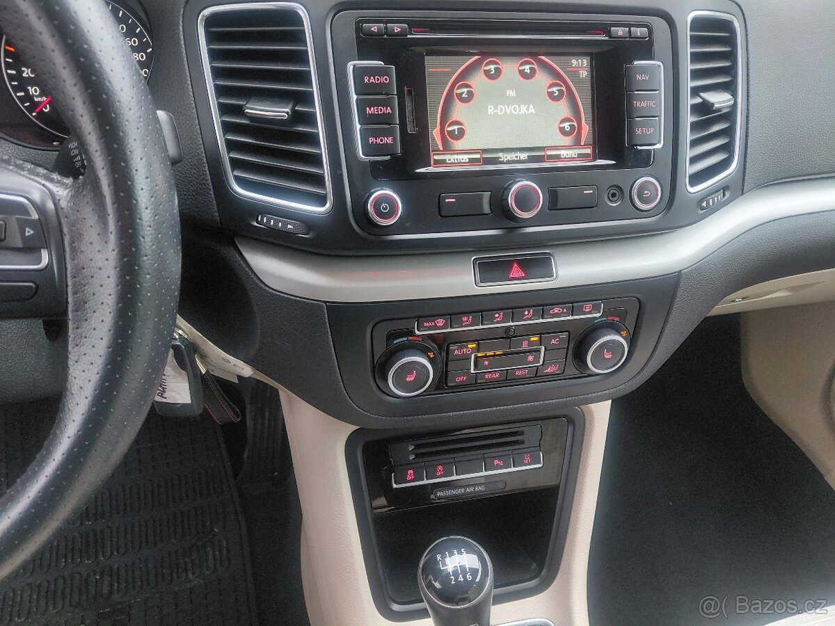 ALHAMBRA 2.0TDi 4x4, r.13, TAŽNÉ+ WEBASTO, DOLOŽENÝ SERVIS - 11