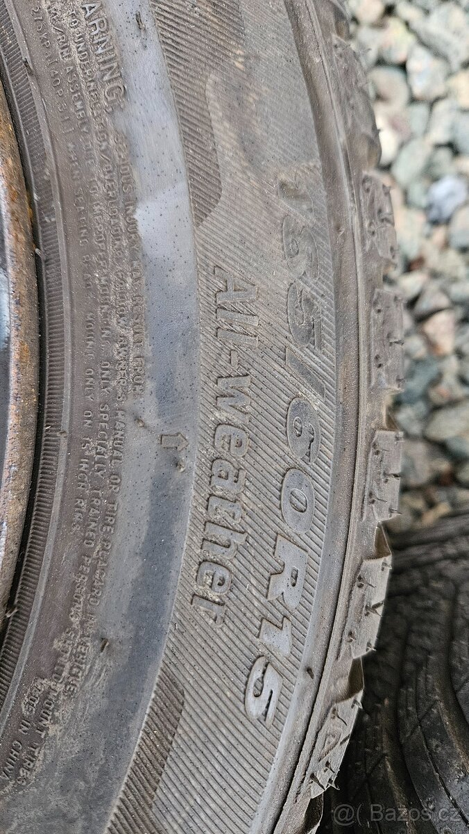 Celoroční nové pneu Nexen N-blue 4season XL 185/60-R15, 4ks - 11