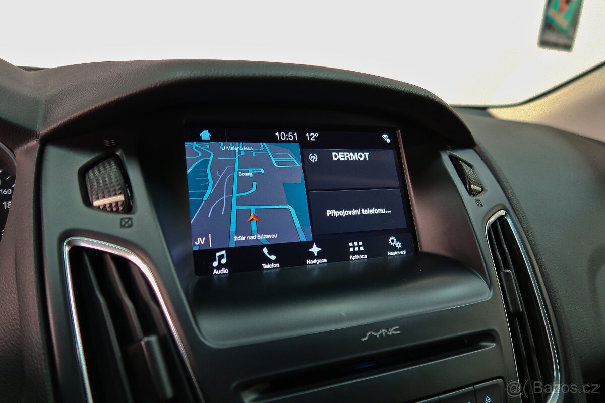 Ford Focus 1.5 TDCi 88kW,Cool&Connect,ZÁRUKA,Serviska,2xkola - 11