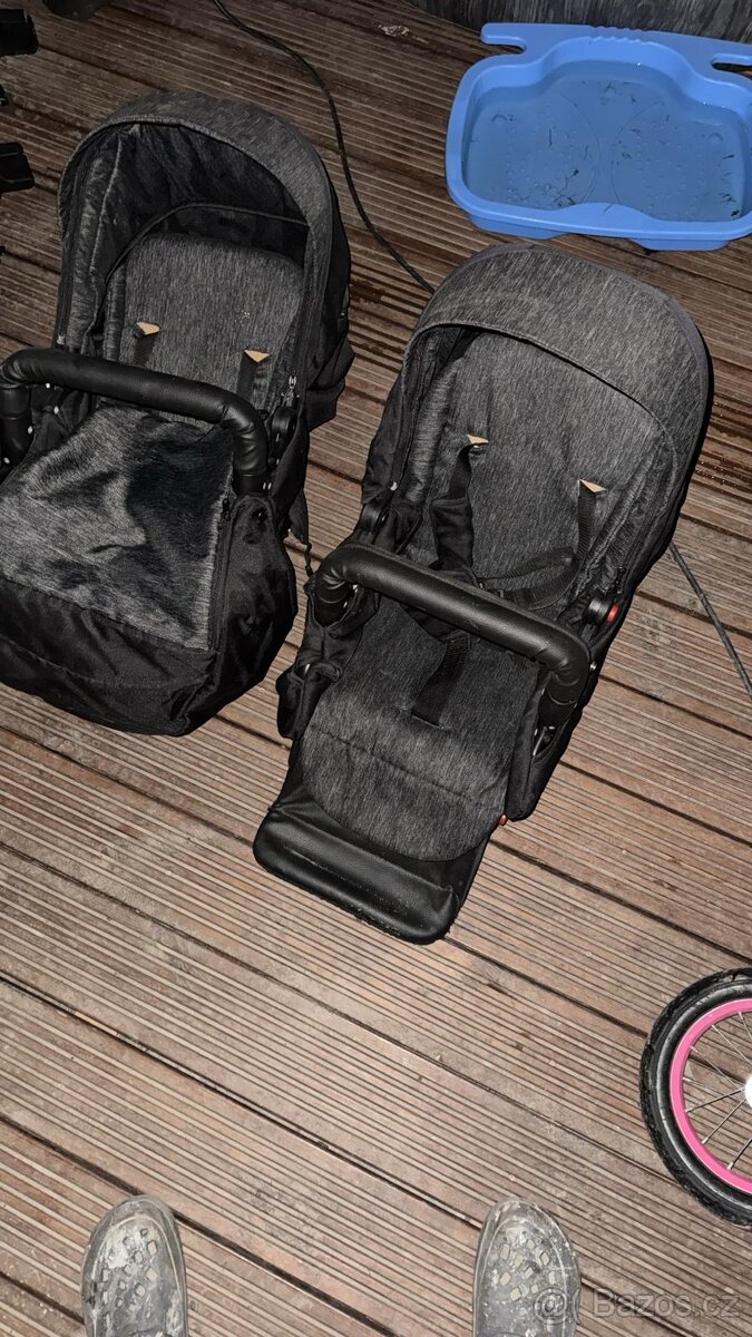 Kočárek dvojkočarek - 11