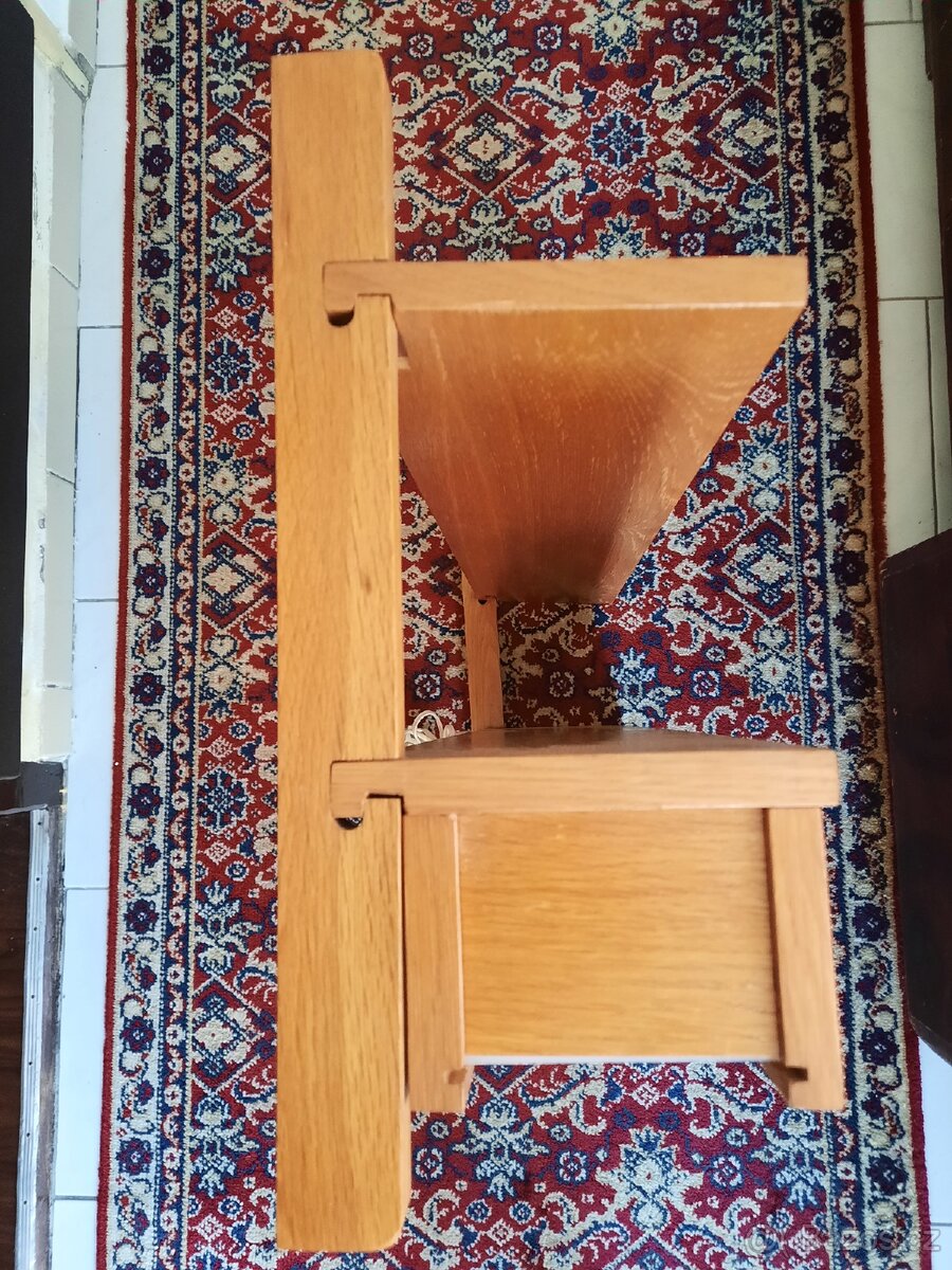 Retro závěsná polička s osvětlením ČSSR 60. léta - 11