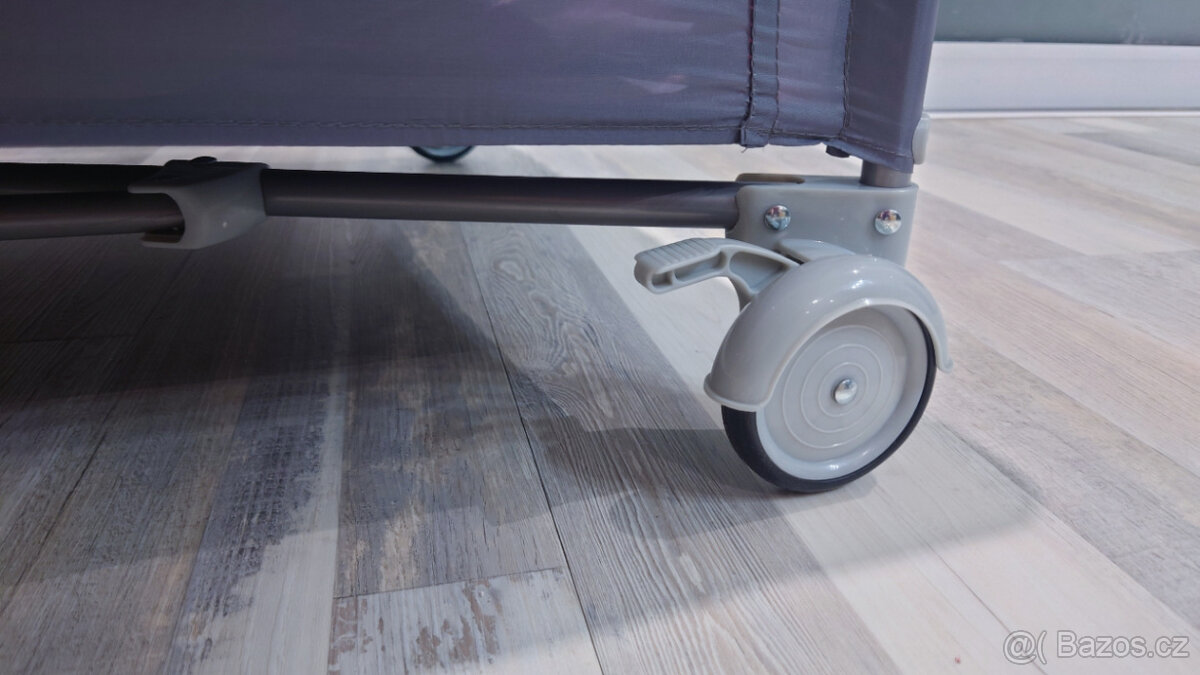 Cestovní postýlka Baby Mix + matrace + peřina/polštář - 11