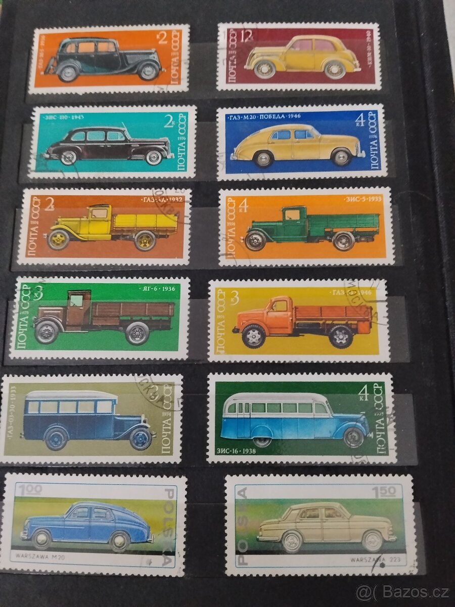 Staré poštovní znamky - 11