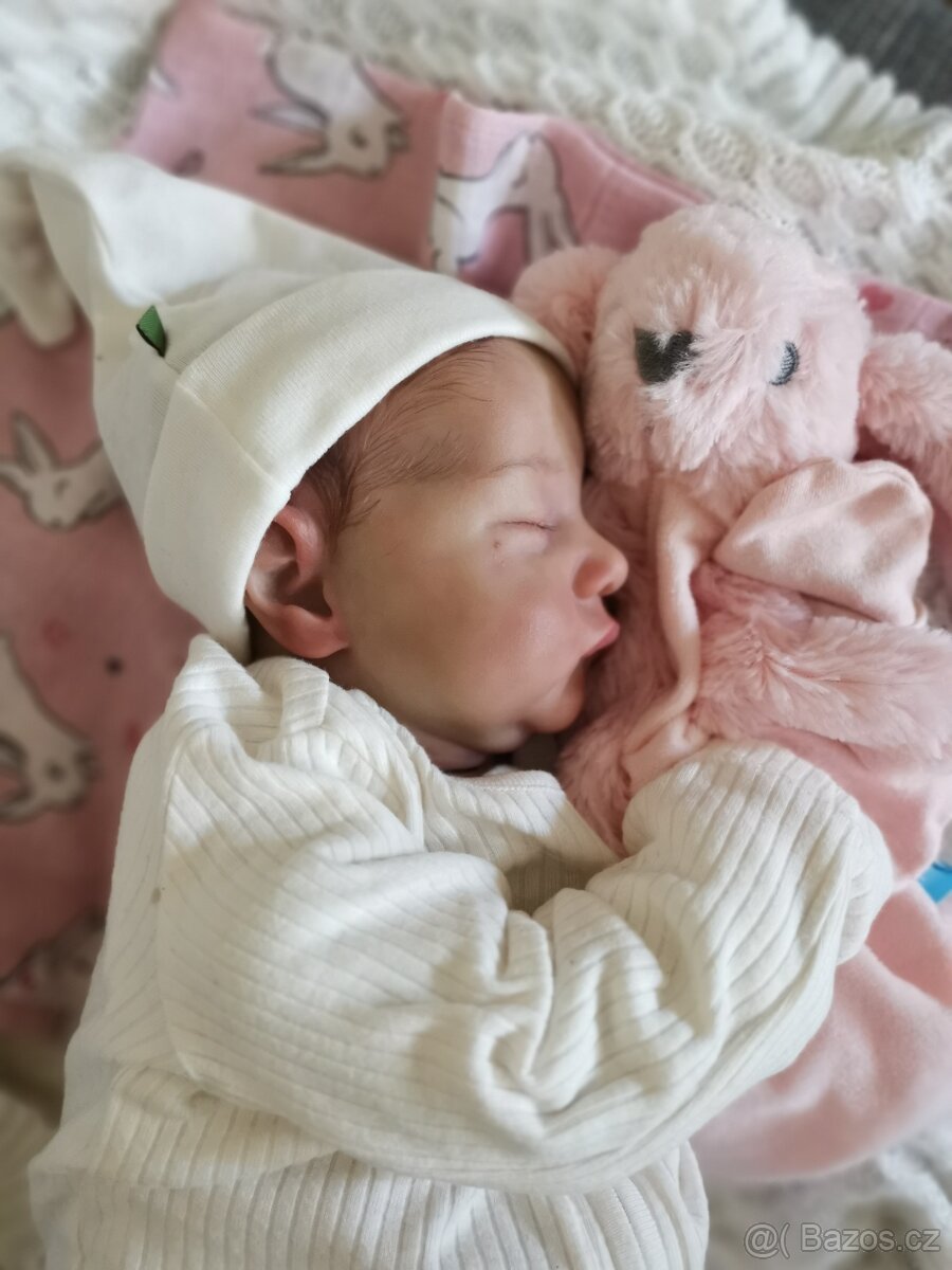 Krásná reborn holčička z kitu Levi - 11