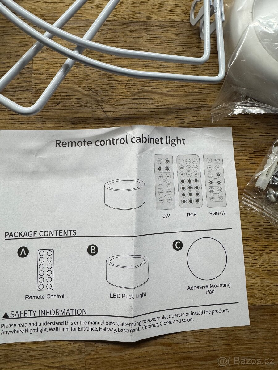 Sada dvou nástěnných LED svítidel - 11