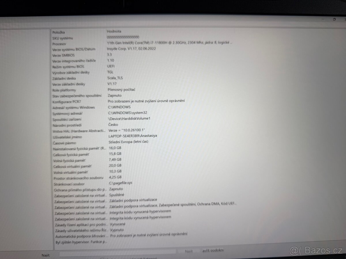 Acer Nitro 5 AN515-57 – i7 - 11