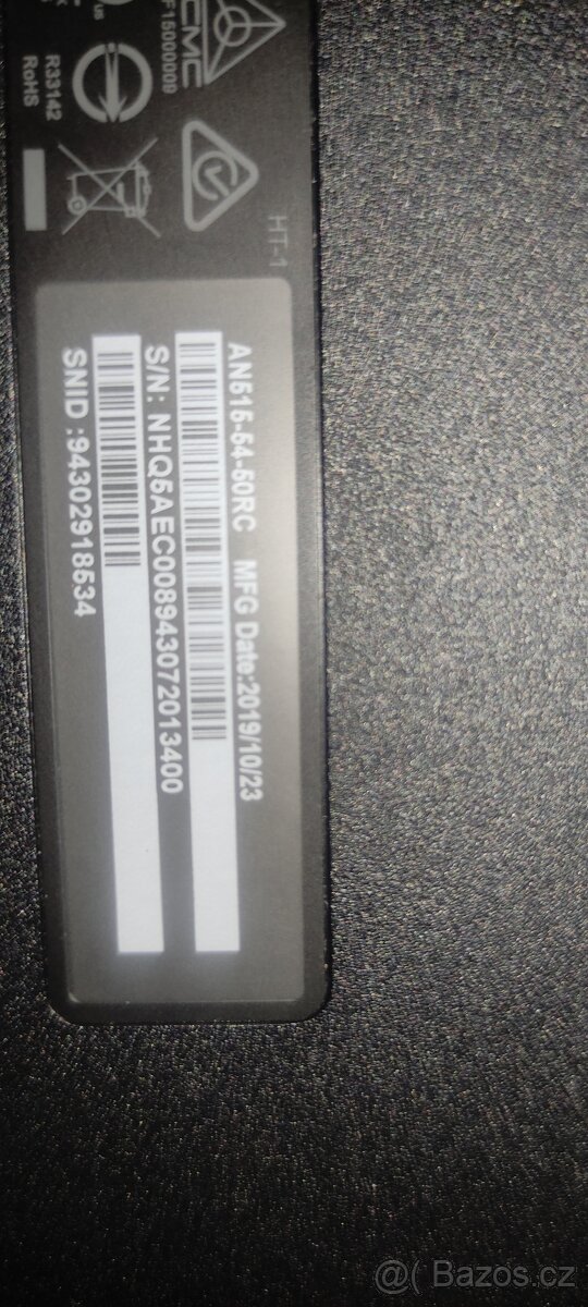 Herní notebook Acer nitro 5 - 11