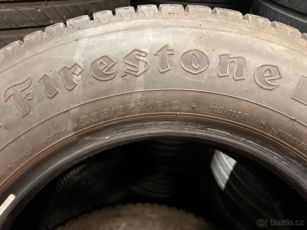 235/65R16C 115/113R zimní pneu FIRESTONE 2 8mm - 11
