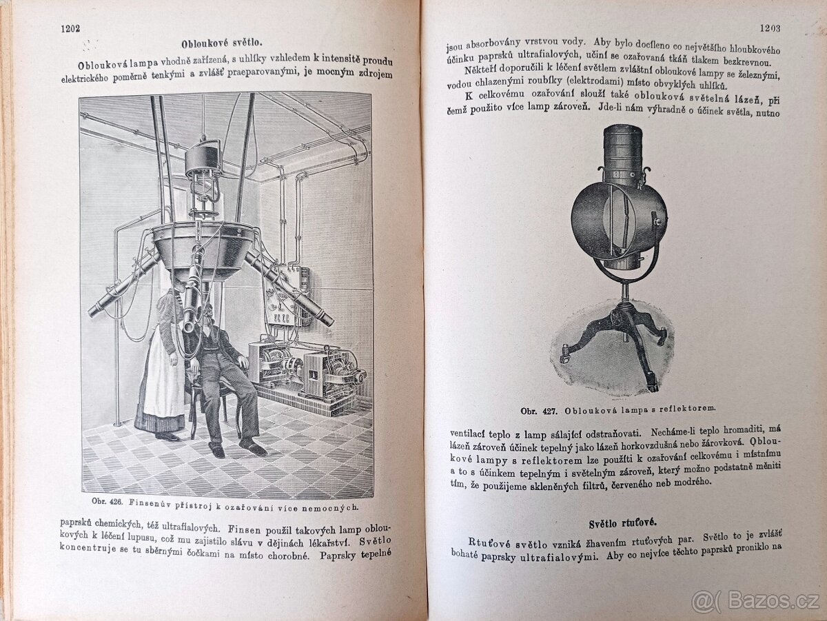 Staré lékařské knihy "Přírodní léčba a domácí lékař", 1923 - 11