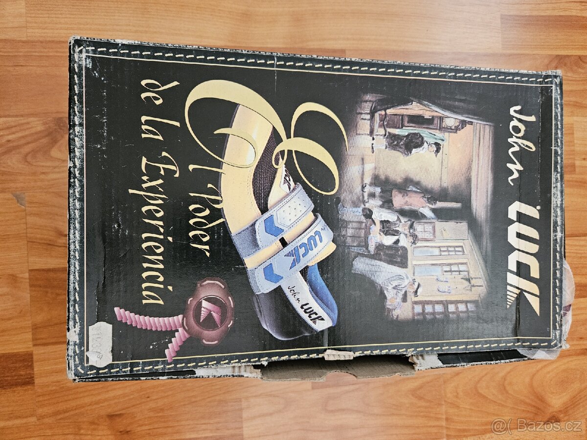 Retro cyklistické tretry John Luck Mega - 11