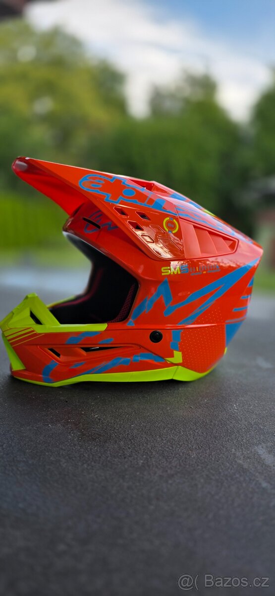 Motokrosova helma L + brýle NOVÉ - 11