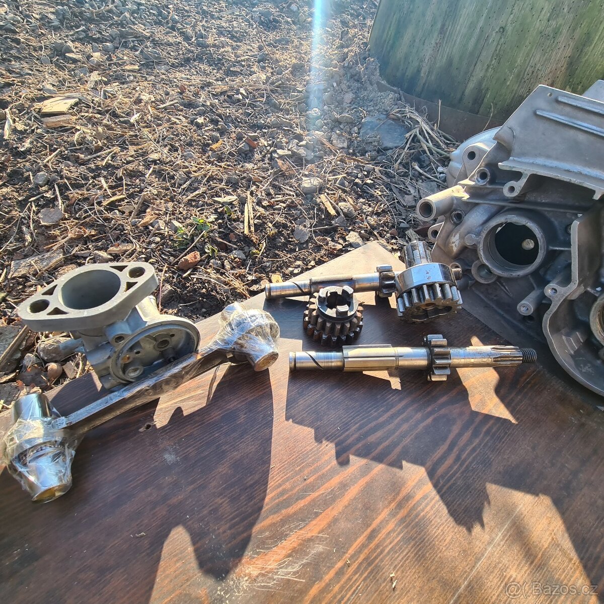 Soutěžní motor jawa EVROPAN 575 díly - jawa 350 jednoválec - 11