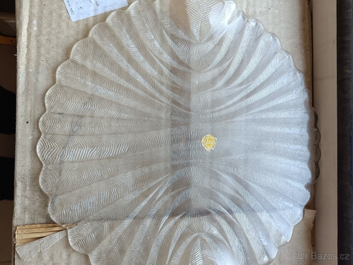 Staré nové retro sklo porcelán - 11