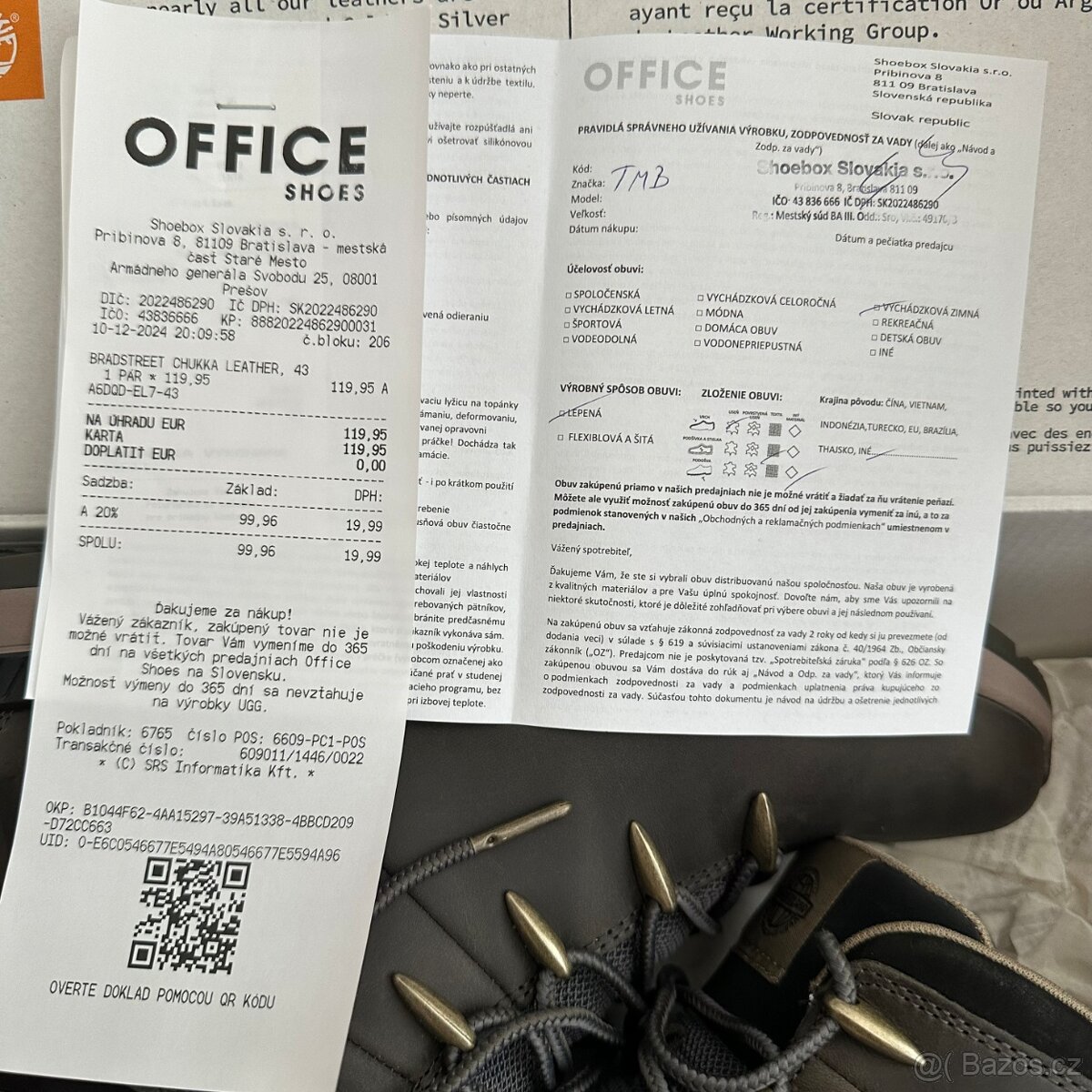 Timberland Sprint Trekker 43 TB0A6DQDEL7 pánska kožená obuv - 11