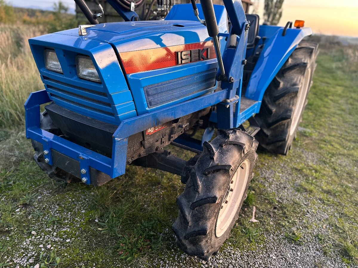 Traktor ISEKI TA317 + čelní nakladač s klapačkou - 11