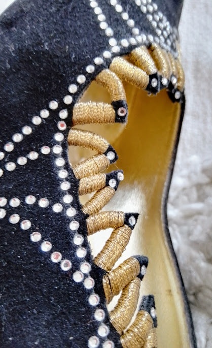 BOTY ČERNÉ LODIČKY SPOLEČENSKÉ SLAVNOSTNÍ PLESOVÉ CLIO BOND - 11