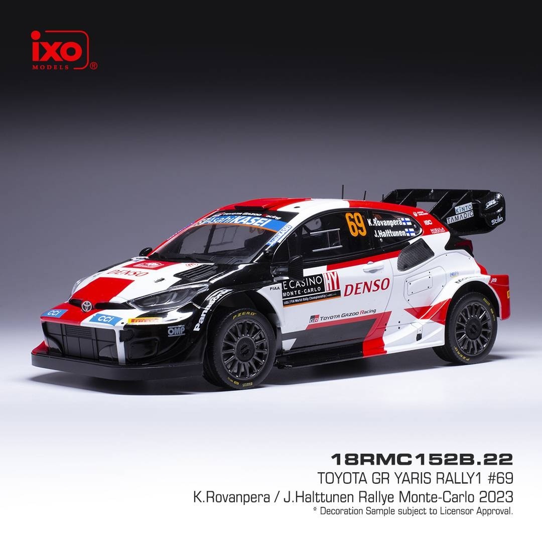 Modely Toyota GR Yaris Rally 1:18 IXO - 11