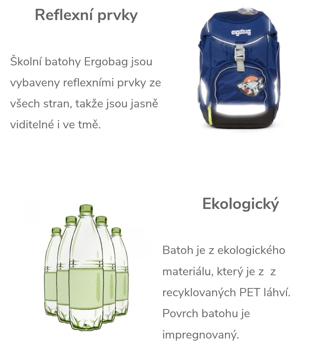 Ergobag nový, originál zabalený - 11