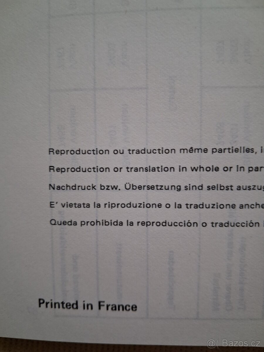 Peugeot 305-PLAKAT-MANUAL-PROSPEKT - 11