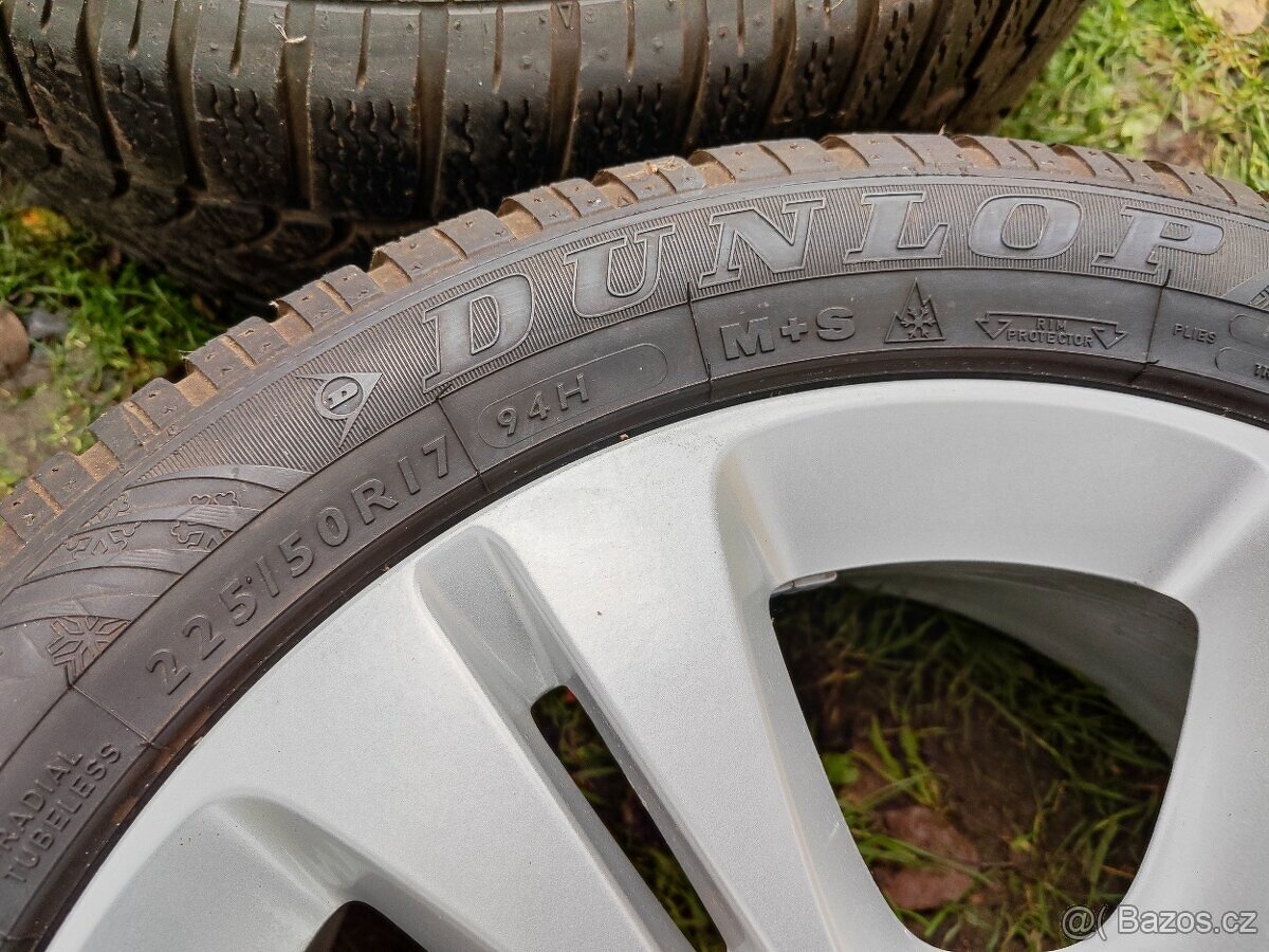 Zimní sada Mercedes w205 r17 5x112 Dunlop 225/50/17 - 11