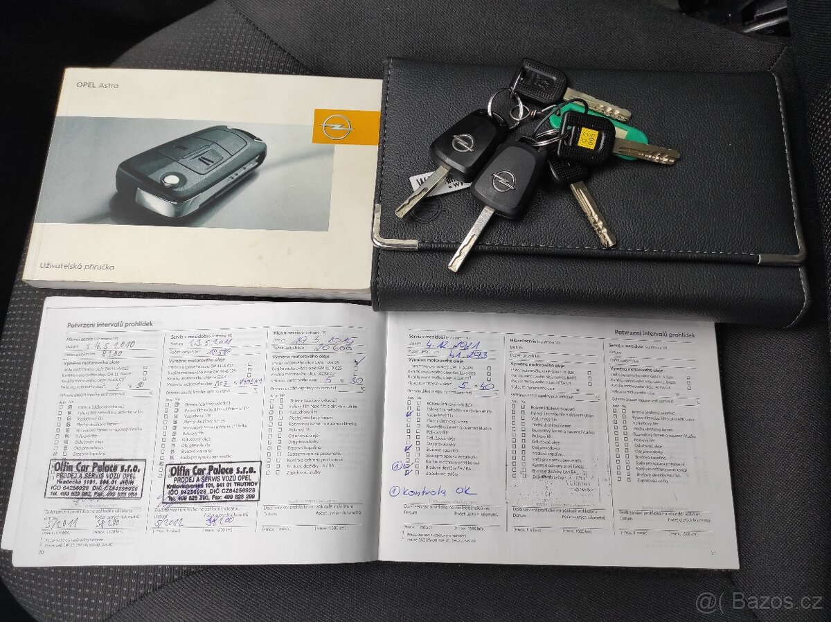 Opel Astra Combi 1.4 / 66 kW ČR 1.MAJ. JEN 48 tis. km - 11