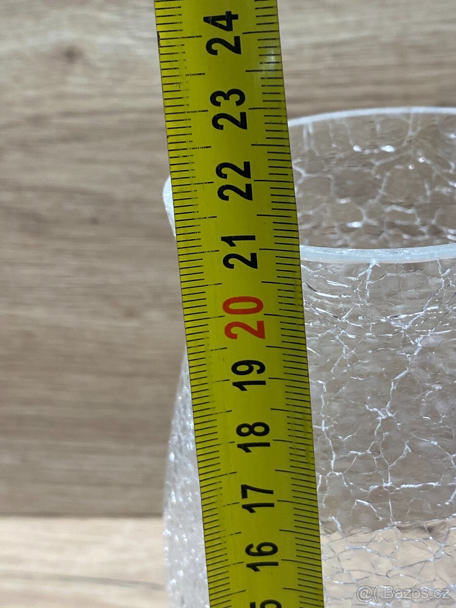 váza stará váza československé sklo retro váza - 11