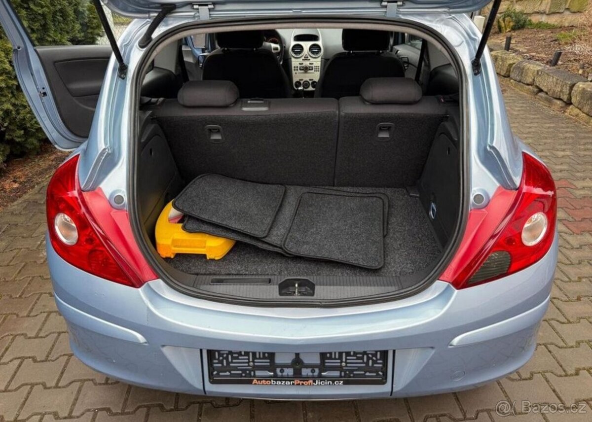 Opel Corsa 1,2i 1 Majitel pravide.servis benzín - 11