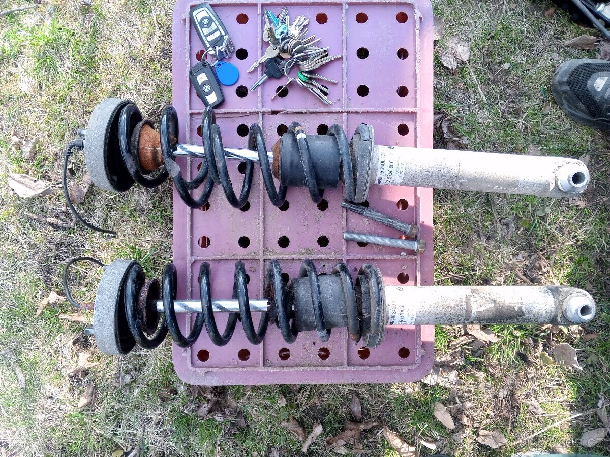 BMW 7 e65 e66 zadní náprava - tlumiče - 11