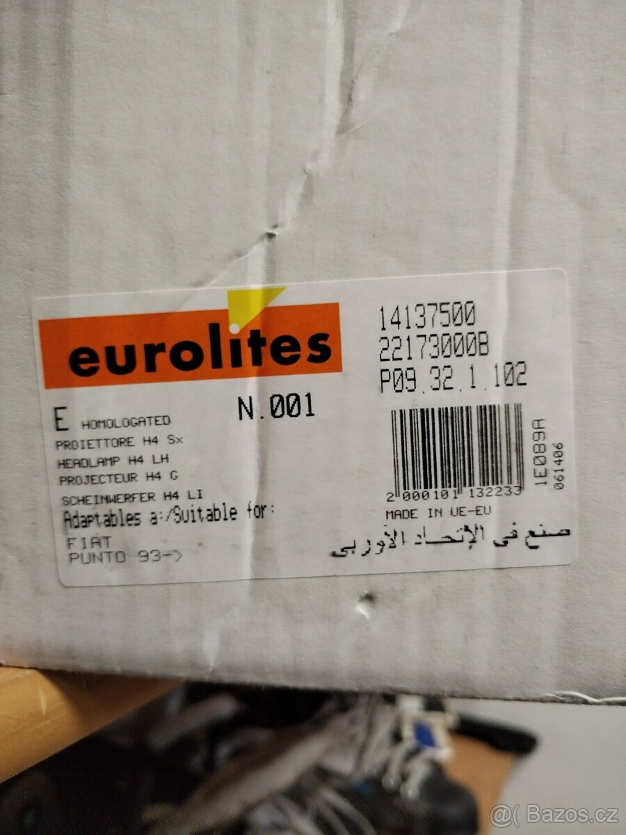 Fiat Punto I přední světlomety - 11
