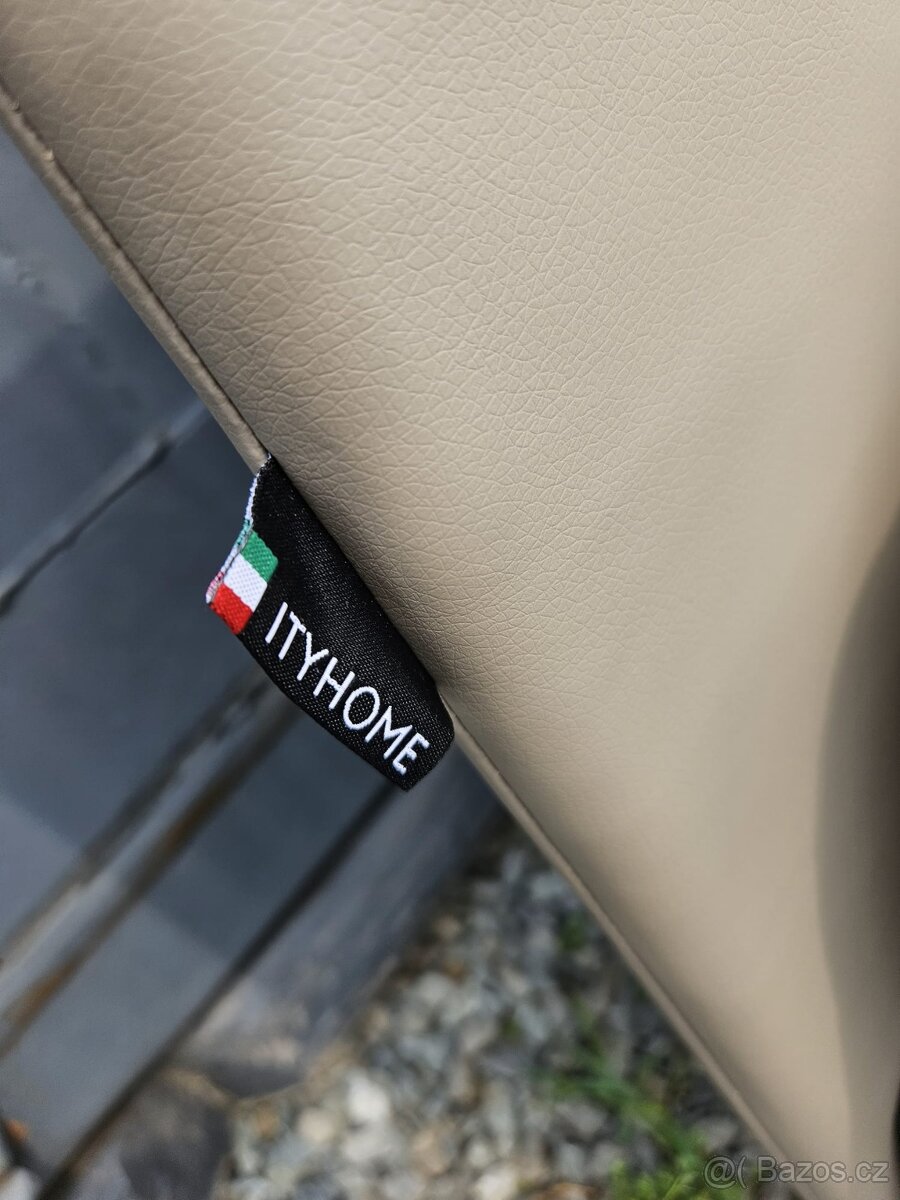 Gauč čalouněný, koženkový - 11