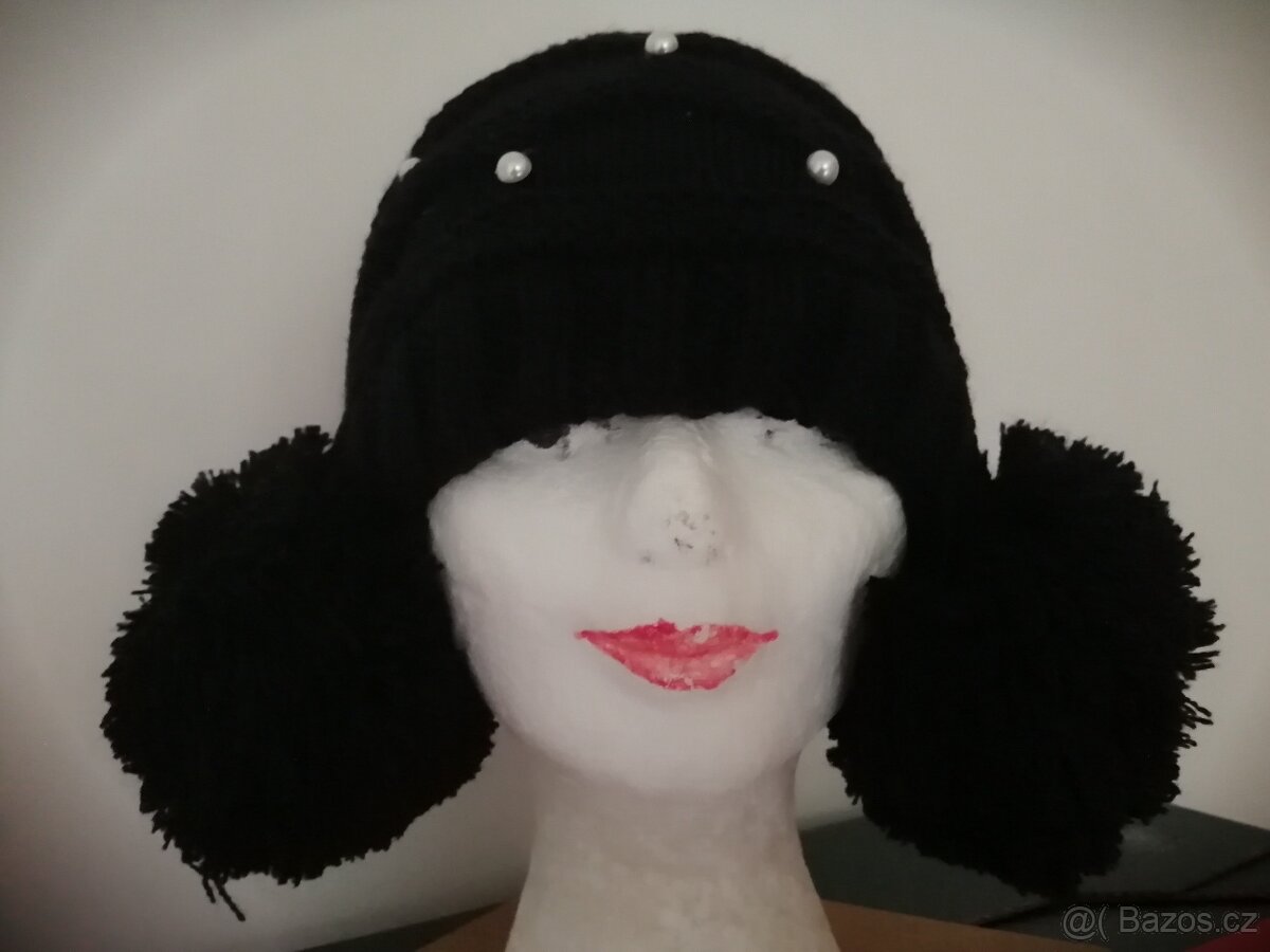 Zimni cepice, damske, nove i s vis. - 11