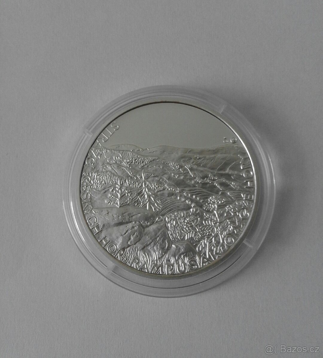 Sada 5 ks stříbrných medailí Strážci českých hor. - 11