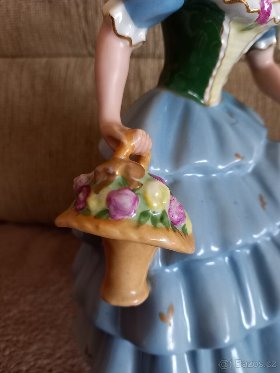 Soska Royal dux kvetinarka rarita - 11