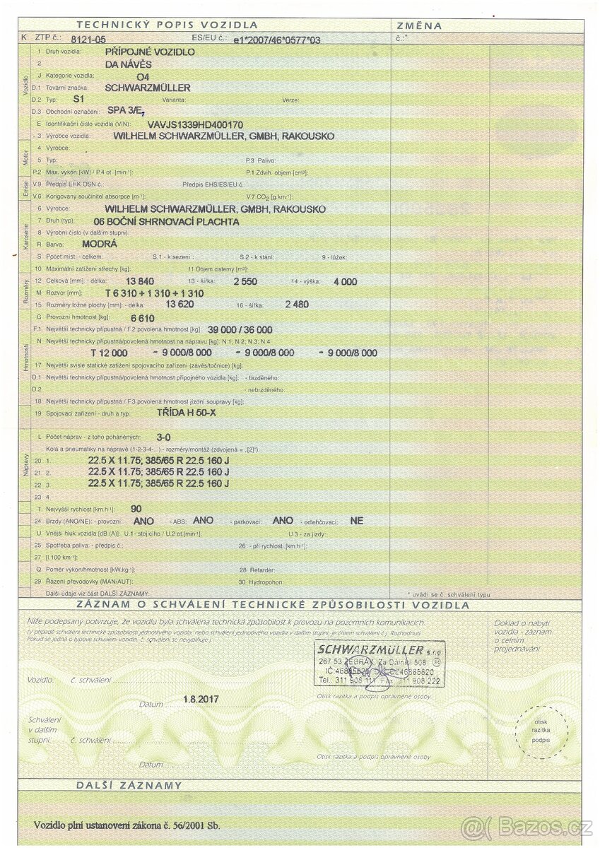 SCHWARZMÜLLER SPA 3/E STD - 11