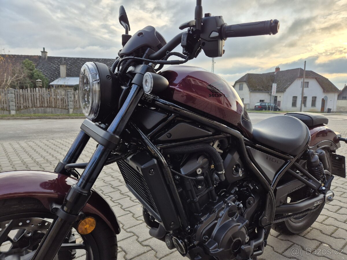 Prodám HONDA CMX1100 Rebel DCT, r. v. 2021, ABS, ČR, 357km - 11