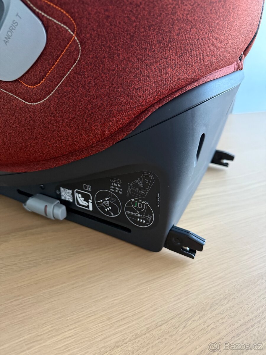 CYBEX Anoris T i-Size - Autumn Gold/Burnt red - jako nová - 11